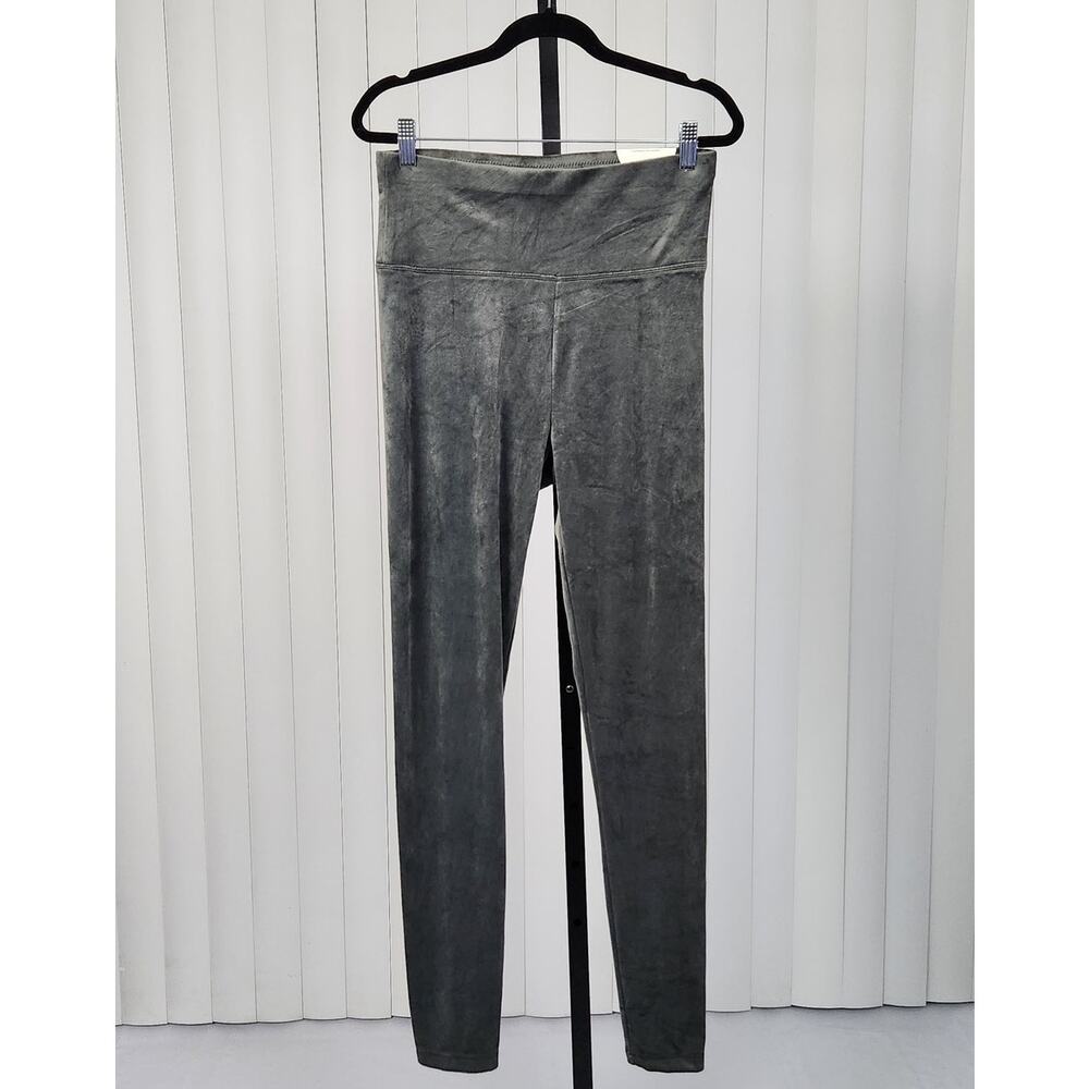 Offline by Aerie Hi-Rise Leggings Velour Soft Stretch Gray Size Large New